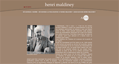 Desktop Screenshot of henri-maldiney.org