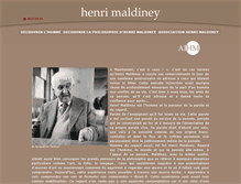 Tablet Screenshot of henri-maldiney.org